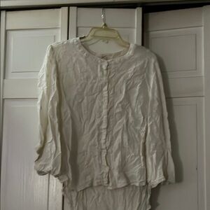 Elegant Cream Blouse